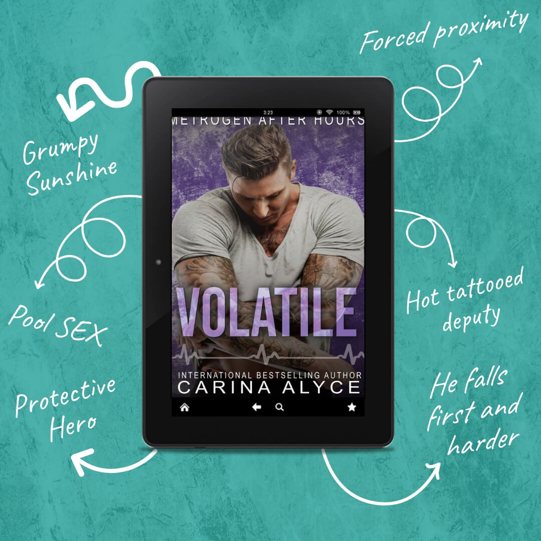 Volatile: A Steamy Grumpy Sunshine Small Town Medical Romance